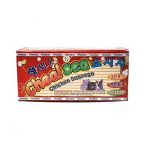 우리펫 노령견 당뇨관리 저염분 소세지 120개입 (1BOX) 영양