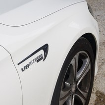 벤츠 C E S클래스 GLC CLS 바이터보 엠블럼 몰딩, V8바이터보 (4매틱:블랙)