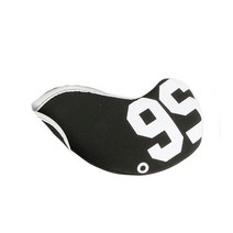 아이언통커버 아이언덮개 골프채커버 네오프렌 골프 클럽 헤드 간단한 샌드 웨지 4860 도 번호 인쇄 135x7cm 1 개, 5.56 Degree black