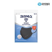 크리넥스 마스크 KF80마스크 황사 미세먼지 대형 블랙, 1개입, 30개
