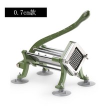 상업용 칩 커팅 머신 감자 커터 상추 스트립 기계 오이 벽걸이 설치 튀김, 04 0 7cm single model