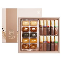 옛다합격 행운합격엿 12g x 10p + 메르시 초콜릿 12.5g x 10p 세트, 1세트, 245g