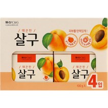 동산 살구비누 100g *4입 x 2개
