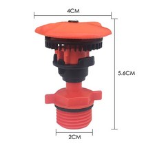 충전식자동분무기 자동분무기정원 잔디밭 관개 노즐 자동 급수 용 조절식 360 ° 스프링클러 가능, 01 Extend 1I2