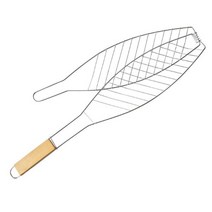 생선구이그릴 기름안튀는불판 연기먹는전기그릴1pcs 물고기 그릴 바구니 바베큐 액세서리 굽고 그물 스테이, 한개옵션0