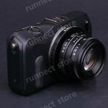 Newyi 대구경 25mm F1.8 미니 렌즈 마이크로 4/3 E EF-M 마운트 XF 올림푸스 파나소닉 소니 캐논 후지 필름 카메라, 캐논 EF-M