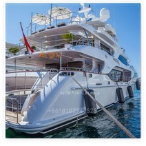 공기 펌프가 포함 된 요트 모터 보트 yatch 흙 받이 용 중장비 풍선 보트 흙 받이, 6.5피트 lx15.8인치 직경, 푸른