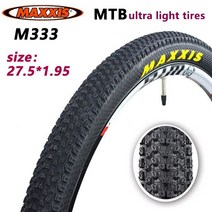 MTB 타이어 Maxxis-M333 페이스 산악 자전거 타이어 초경량 찌르기 방지 튜브리스 26/27.5/29 인치 x 1.95, 03 1pc 27.5x1.95