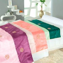 국내산 인견 한실이불 실크이불 싱글 여름이불 홑이불, 퍼플