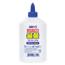 물풀 액체괴물풀 접착용, 240ml, 4개