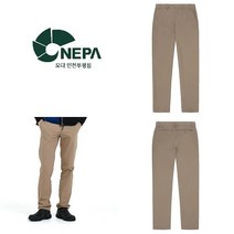 네파 가을용 남성 면터치 폴리 팬츠_7G51643BEIGE