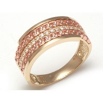 [비앤비골드]18K 유니크 반지 RCM11822