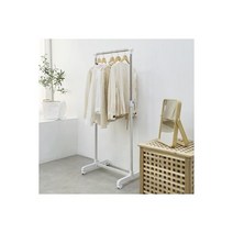 아이언 이동식 센스행거500 화이트