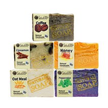 [사부타일랜드] 천연 CP 비누 마블 올인원 솝, 선택:커피