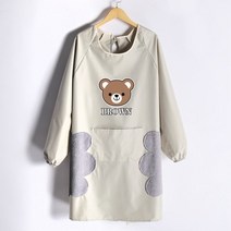 애견유니폼 애견 미용 가운 목욕 방수 미술 애견미용사복 직원복 공방 학교 방모 긴팔, P버튼 래쉬가드(레터베어)그레이-323