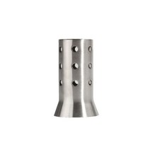 오토바이 외부 머플러 소음기 엔진 파이프 소음 제거기 51mm 범용, 은, 1개
