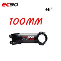 카본 스템 EC90 도로 줄기 6/17 도 자전거 31.8mm 숏 핸들 바 알루미늄 3K 탄소 섬유 매트 확장기 상단 캡 부품, [12] 17 degrees-90mm, 1개
