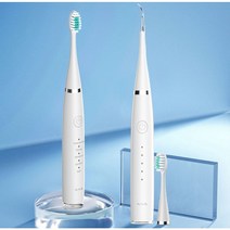가정용 초음파 전동 스케일링 치석 제거기 세트 C, 블랙