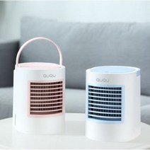 큐큐 좋은제품연구소 바람꽁꽁 소형 냉풍기, QU-F11(블루)