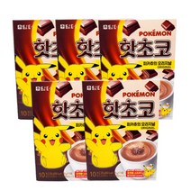 담터 포켓몬 핫초코 피카츄의 오리지널 200g x 5개 포켓몬스티커, 200g x 5개입, 상세페이지 참조