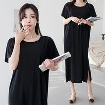 세이스타일 플리츠 루즈핏 롱원피스