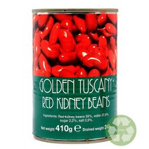 골든투스카니 골든 투스카니 강낭콩 통조림 410g 레드 키드니빈스, 1개