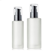 유리용기-50ml 100ml(반투명)스프레이or펌프, 100ml유리-펌프, 1개