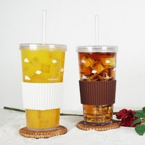 [티스카페] 슬리브 콜드컵 (솜구름), 단품