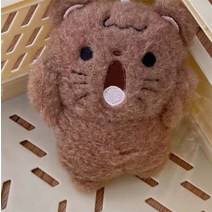 포차코인형 귀여운 산리오 파차코 키체인 여아용 집 장식 인형 가방 펜던트 만화 블러셔 강아지 봉제 키링 장난감, [08] bear
