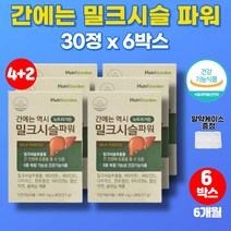 트레이더스 코스트코 밀크씨슬 실리마린 제제 성분 milk thistle 9종 복합 기능성 리버 케어 업무 스트레스 피곤 할때 원활한 신진대사 회식 야근 직장인 회사원 영양제, 6박스