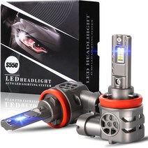2023 업그레이드된 H11H9H8 LED 헤드라이트 전구 30000LM 800 더 밝음 H9 H11 LED 헤드라이트 전구 6500K 쿨 화이트 60000시간 수명 플러그 앤 플, H11/H9/H8