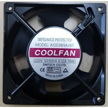 AC FAN 쿨링펜 팬 모터 냉각팬 PC 쿨러 쿨링 팬 볼타입 슬리브타입 120mm X120mmX25mm 120X120X38mm, 선택4: A12038 볼베어링