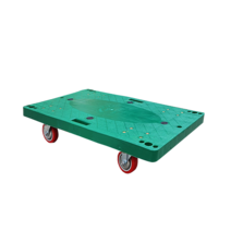 청아컴퍼니 달리 무소음 구루마 핸드카 대차 이사짐 끌차 밀차 수레, 600*400 초록달리, 600x400초록소형 달리 PVC바퀴