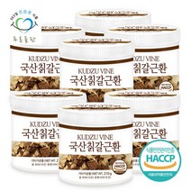 [푸른들판] 국내산 칡환 210g 7통 칡뿌리환 휴대용환통 사은품 증정, 단일속성, 7개