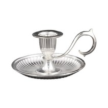 유럽 ​​촛대 발렌타인 데이 핸드 헬드 양초 홀더 촛불 스탠드, 은