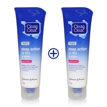 클린앤드클리어 딥액션 폼 클렌져120g x 2개