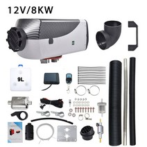 무시동히터 차박 자동차 보조 히터 12V/24V 5kw/8kw 에어 디젤 트럭용 주차 보트 모터홈 버스용 LCD, 05 24V 8KW