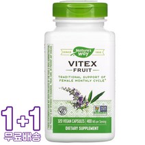 네이처스웨이 바이텍스 프루트 400mg 비건 320캡슐 2통, 1개, 기본