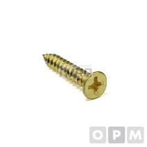 신주도금 접시머리스크류볼트 봉지판매 3x30- 1000EA