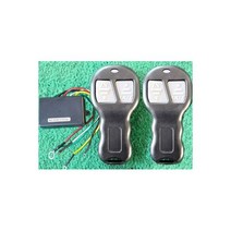 미니 윈치 윈지 수동 자동 윈찌 수신기 포함 무선 원격 제어 트럭용 전기 지프 ATV 경고 램지 12V-24V, 50060008 12V