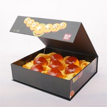 드래곤볼 크리스탈볼 세트 용볼 구슬 칠성구 신서유기, 한 세트(7.6cm 케이스)