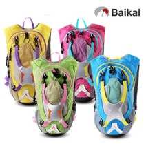 바이칼 [BAIKAL] 바이칼 NEW 카스피 18L 싸이클배낭 (레인커버포함) 자전거가방, 블루