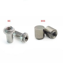 리벳 너트 스테인레스 스틸 BS 타입 방수 m3 m4 m5 m6 M8 PEM 셀프 클린칭 압력 패스너, 21 BSS M5x10x2