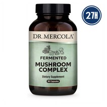 해외 Dr Mercola 발효 버섯 영지 마이타케 표고 추출
