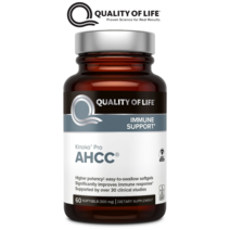 키노코 AHCC 표고버섯균사체 300mg 알파글루칸 60정 퀄리티오브라이프, 1개, 기본