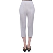 이세이미야케 22SS 여성 플리츠플리즈 사브리나 팬츠 라이트그레이 JF110 10