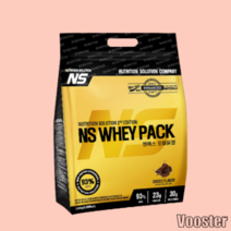 NS포대유청 프로틴 초코맛 단백질 헬스보충제 2kg WPC 93% 유청 초코, 1개
