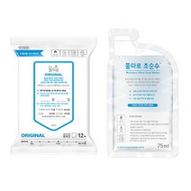 무방부제 물따로 물티슈 오리지날-고급형 휴대용 12매/32set