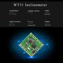 WitMotion-WT31N AHRS 3축 모듈 디지털 경사계 3 축 가속 센서 2 축 각도 측정 3.3-5V AHRS IMU, 한개옵션0