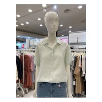 [숲와이엠] NC엑스코 숲 오픈카라 뒷포인트 블라우스 SX6SSC1mt